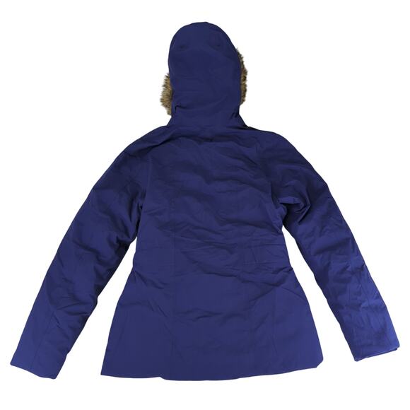 The North Face Dunagiri Down Jacket NF0A2RF8 Belted Parka Women's Small Coat - Picture 2 of 10